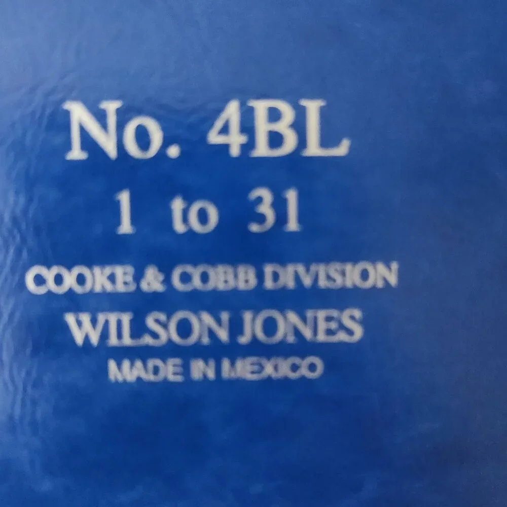 Favorite DeskFile/Sorter No.4BL 1-31 Cooke & Cobb Wilson Jones